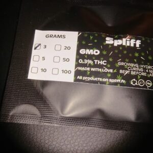 Opinia klienta GMO ze zdjęciem - Spliff