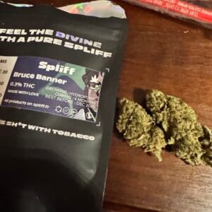 Opinia klienta Bruce Banner ze zdjęciem - Spliff