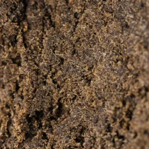 Makro Maroccan Hash 60% THCX, sucha rudobrązowa ziarnistość