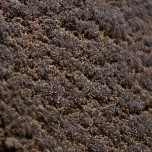 Makro Afghan Hash 60% THCX, sucha ziarnistość z bursztynowymi refleksami