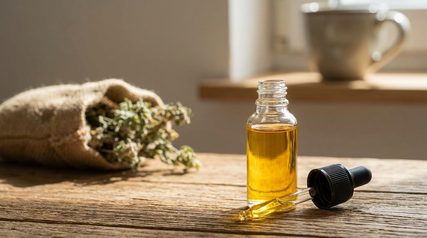Zdjęcie otwierające: Olejek cbd