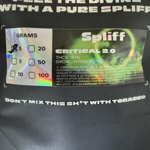 Opinia klienta Critical 2.0 ze zdjęciem - Spliff