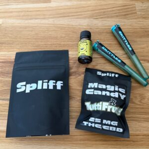 Opinia klienta Joint pre-roll - Zkittlez ze zdjęciem - Spliff
