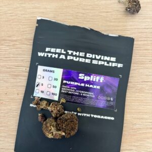 Opinia klienta Purple Haze ze zdjęciem - Spliff