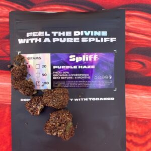 Opinia klienta Purple Haze ze zdjęciem - Spliff