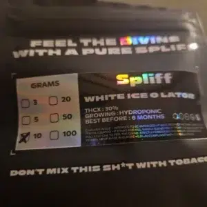 Opinia klienta White Ice O Lator ze zdjęciem - Spliff